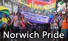 Norwich Pride Flags